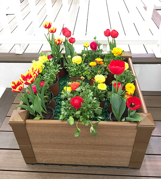 NEWTECHWOOD Planter Box